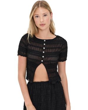 Vrg Grl Sofia Top - Black