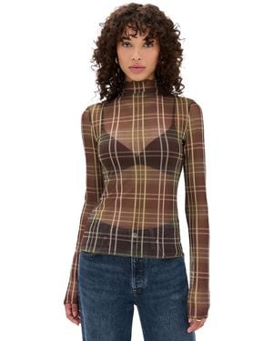 FAVORITE DAUGHTER The Sheer Fantasy Top - Black