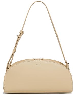 A.P.C. A. P.C. Sac Demi-Lune Shoulder Bag - Natural