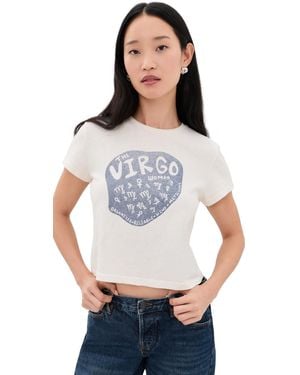 RE/DONE 50S Boxy Virgo Tee - White