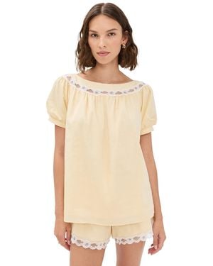 Posse Marilyn Blouse - Natural