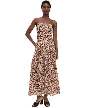Kivari Paris Strappy Maxi Dress - Natural