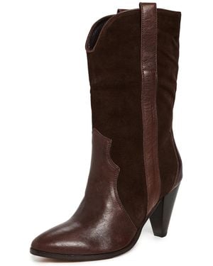 Free People Feather Heel Boots - Brown