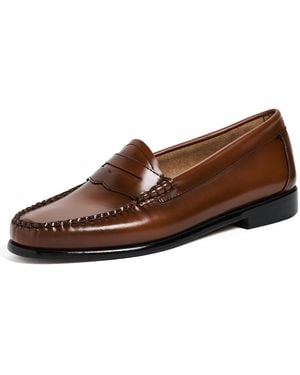 G.H. Bass & Co. G. H. Bass Whitney Weejuns Loafers - Brown