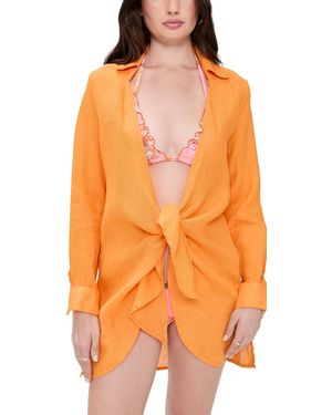 PQ Swim Millie Tie Cover Up - Orange