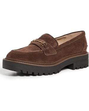 Sam Edelman Lea Platform Loafers - Brown