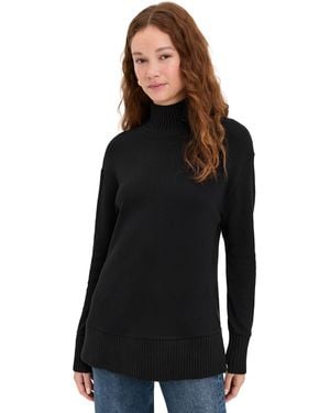 Z Supply Sable Rib Sweatshirt - Black