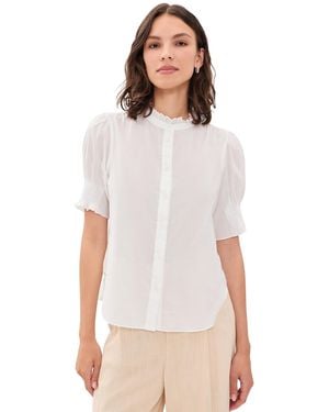 Rag & Bone Dakota Button Down Shirt - White