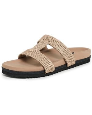 Roam Raffy Cuffs Slides - Natural