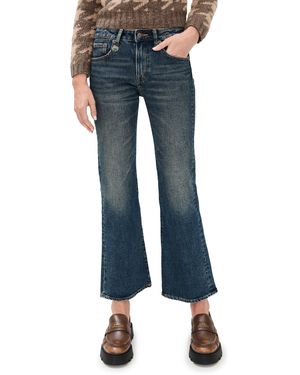 R13 Joan Kick Flare Jeans - Blue
