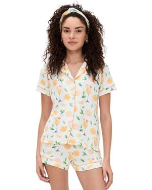 Pj Salvage Rum Pyjama Set - White