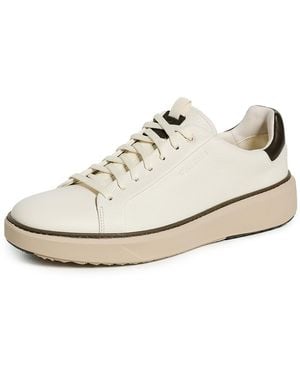 Cole Haan Grandpro Topspin Golf Shoes - White