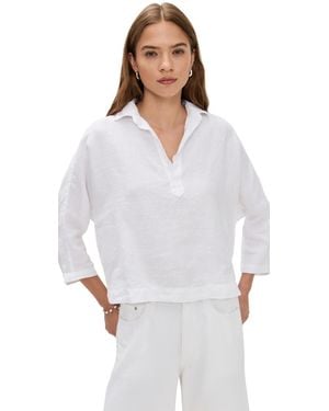 Frank & Eileen Popover Shirt - White