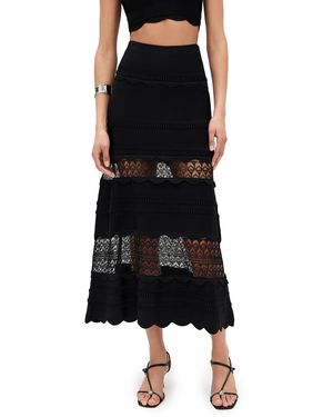Alexis Jeannie Skirt - Black