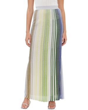 Missoni Long Skirt, And Tones - Green
