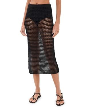 STAUD Ines Skirt - Black