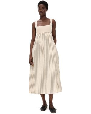 English Factory Knit Tank Dress in Green | Lyst