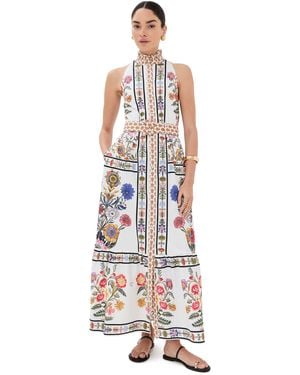 Borgo De Nor Biba Maxi Dress - White