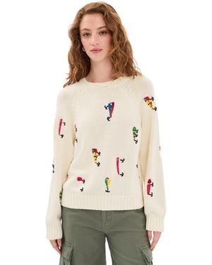 Mother The Raglan Pullover - Natural