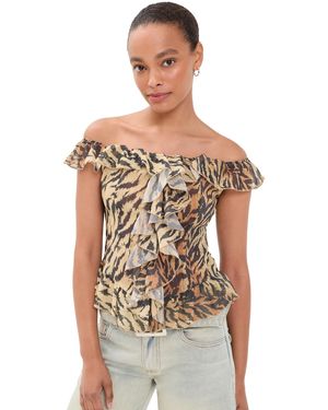 Lioness Timeless Ruffle Top - Black