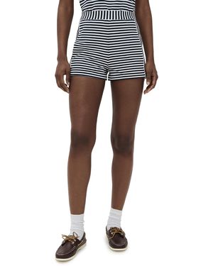 ALIGNE Omari Stripe Shorts - Black