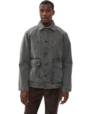 Closed Cargo Jacket - Black