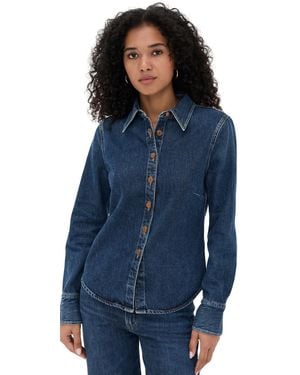 Agolde Talia Shirt - Blue