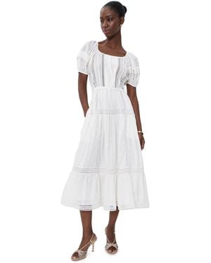 Ulla Johnson Isolde Cotton Maxi Dress - White