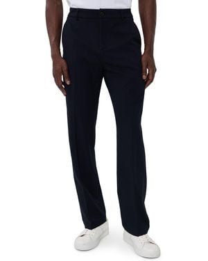 Les Deux Como Solid Slack Pants - Blue