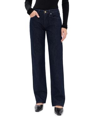 Rag & Bone Harlow Full Slim Straight Jeans - Blue
