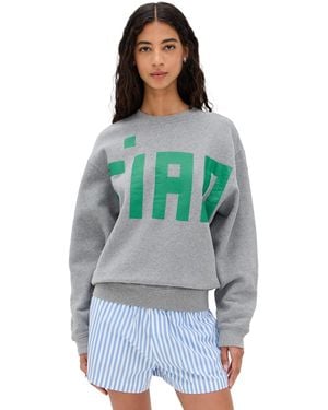 Clare V. Oversized Sweatshirt - Green