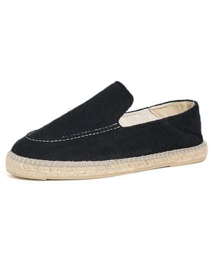 Manebí Canvas Traveller Espadrilles - Black