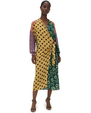 Donde Esteban Estrellitas Shirt Dress - Multicolor