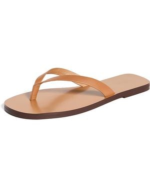 Madewell The Gabi Thong Slide Sandal - Black