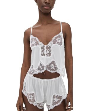 KAT THE LABEL Harley Camisole - White