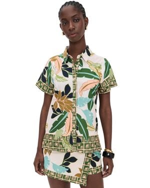 Little Lies Tropical Shirt - Green