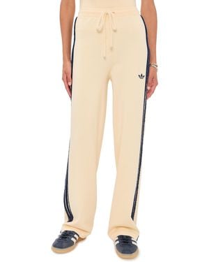 adidas Knit Firebird Track Pants - White