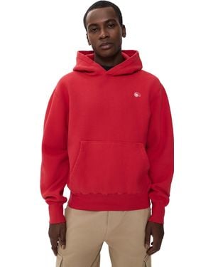 Aaron Levine Fleece Hoodie - Red