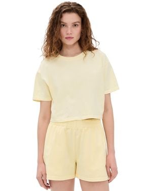 Vitamin A Coast Crop Tee - Natural