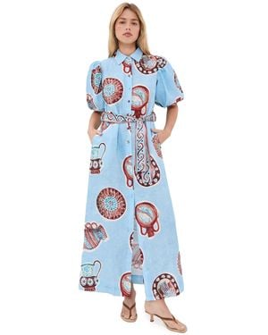ROAME. Berkeley Dress - Blue