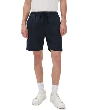 Universal Works Twill Beach Shorts 7.5 - Blue