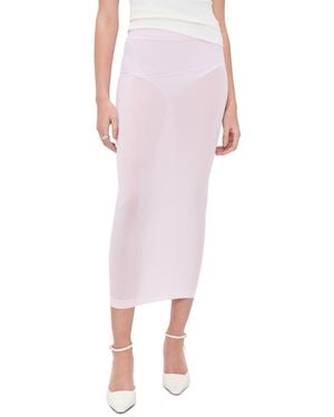 Wardrobe NYC Closet. Nyc Sheer Tube Skirt - Pink