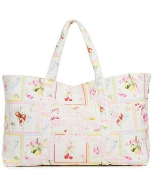 LoveShackFancy Cyndi Tote - White