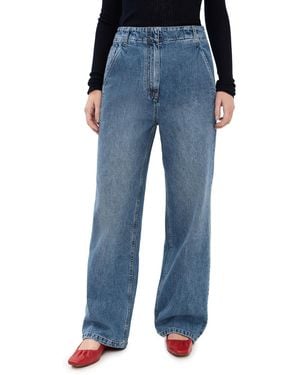 Tibi Spring Denim Barry Jeans - Blue