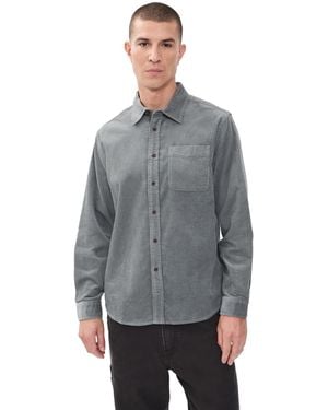 Katin Granada Corduroy Shirt - Gray