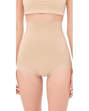 Commando Zone Smoothing High Waisted Briefs - Natural