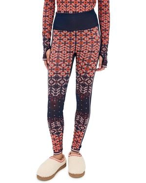 Fp Movement Myoko Jacquard Leggings - Red