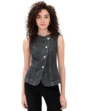 Rag & Bone Miramar Ponte Olivia Vest - Black