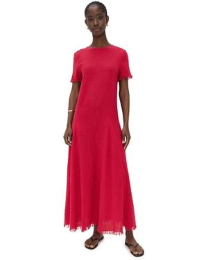 STAUD Le Havre Dress - Red