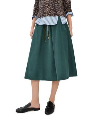 Le Bos Arlen Corduroy Midi Skirt - Green